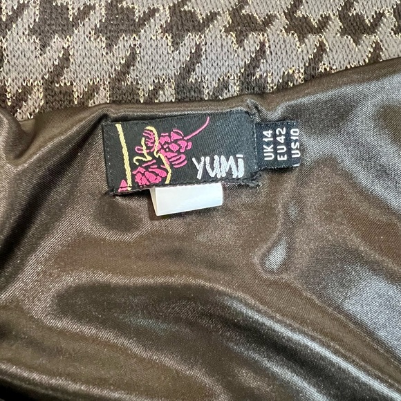 Fabulous Yumi Kim Knit Houndstooth Shift Dress - Picture 6 of 6